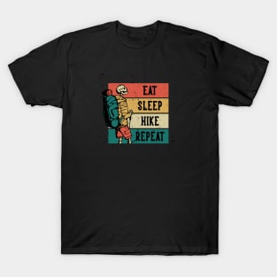 Eat Sleep Hike Repeat T-Shirt